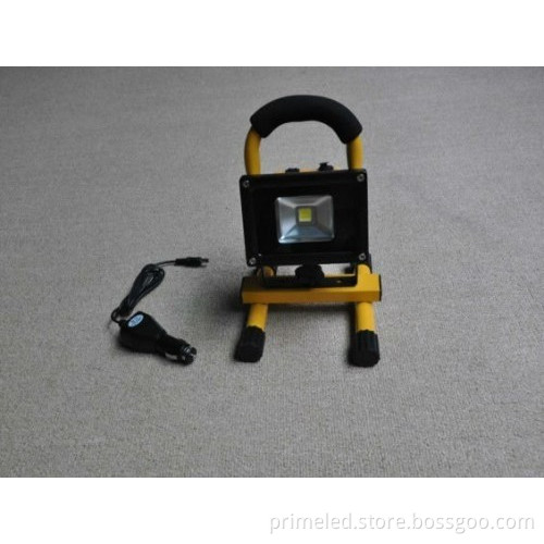 10w 4400mah Rechargeable Led Flood Light 